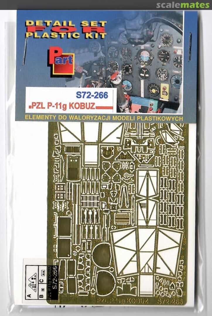 Boxart PZL P-11g Kobuz S72-266 Part