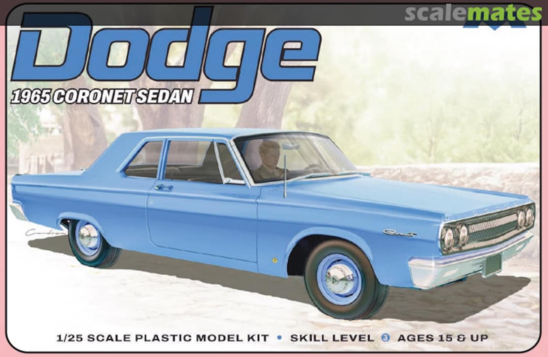 Boxart 1965 Dodge Coronet Sedan 2461 Moebius Models