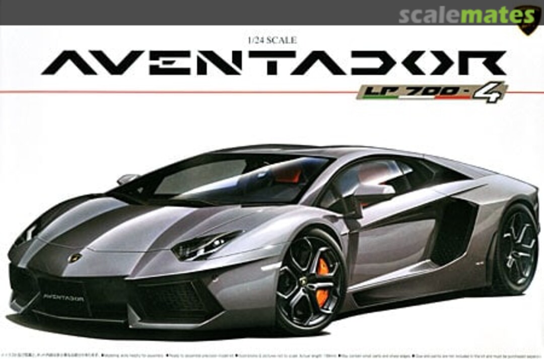 Boxart Lamborghini Aventador LP700-4 001424 Aoshima