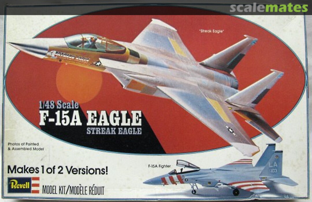 Boxart F-15A Eagle Streak Eagle H288 Revell