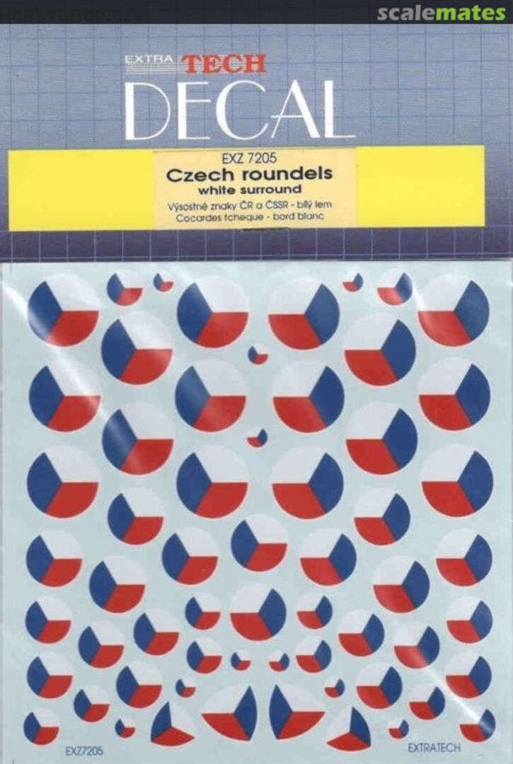 Boxart Czech roundels EXZ 7205 Extratech