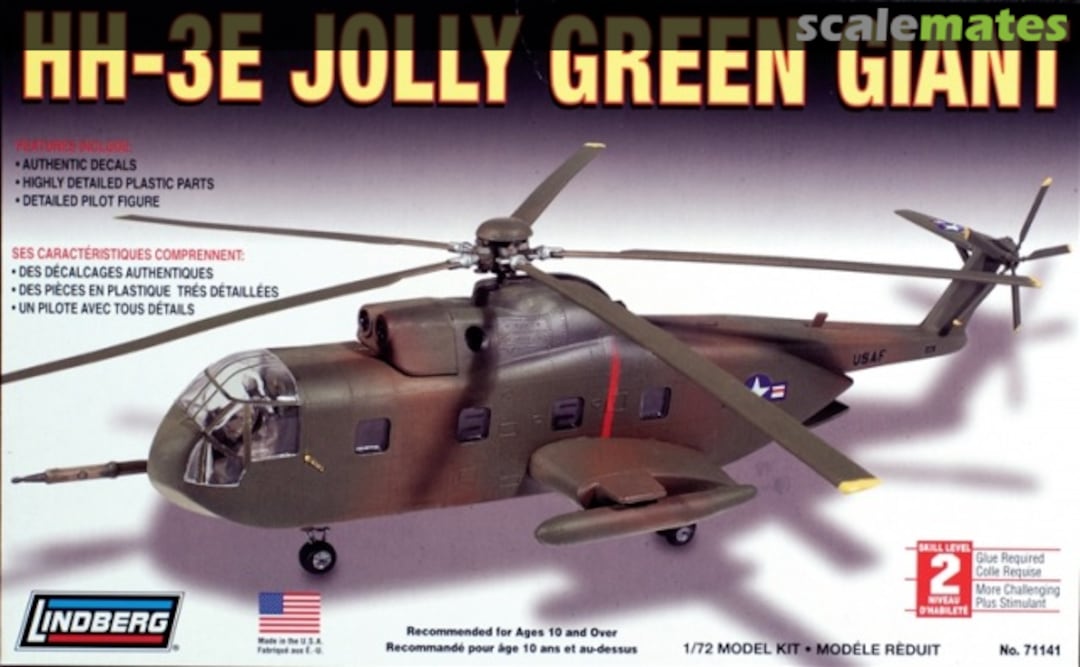 Boxart HH-3E Jolly Green Giant 71141 Lindberg