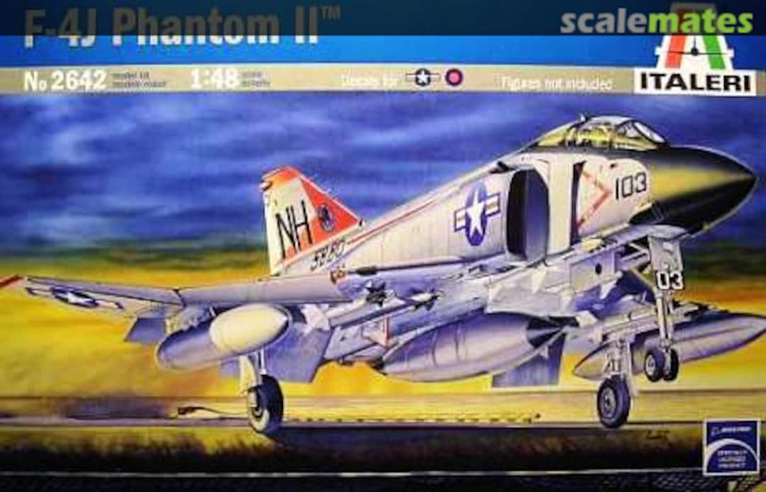 Boxart F-4J Phantom II 2642 Italeri