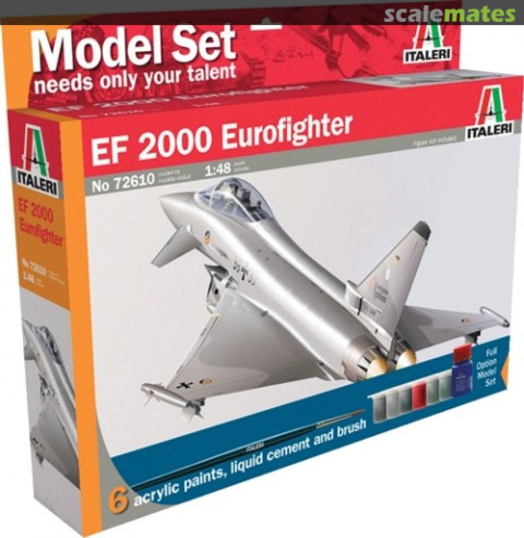 Boxart EF2000 Eurofighter 72610 Italeri