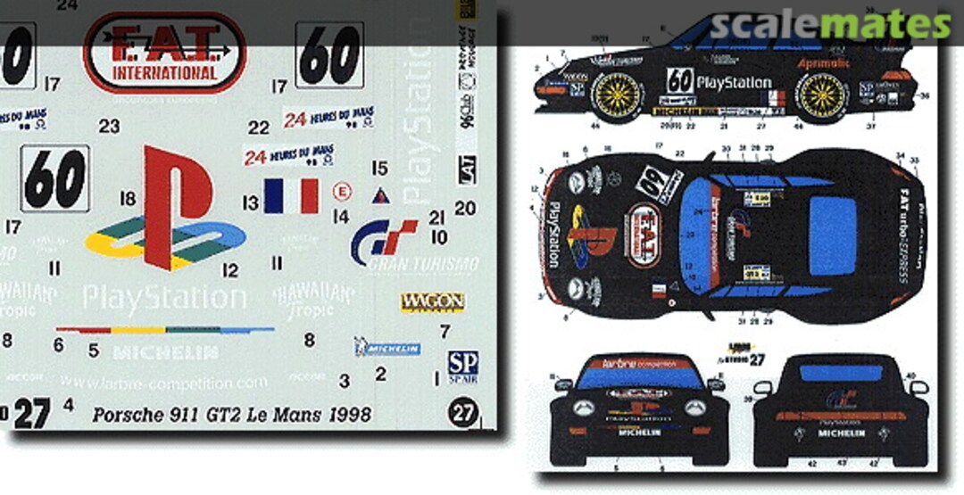 Boxart Porsche 911 GT2 ST27-DC183 Studio27