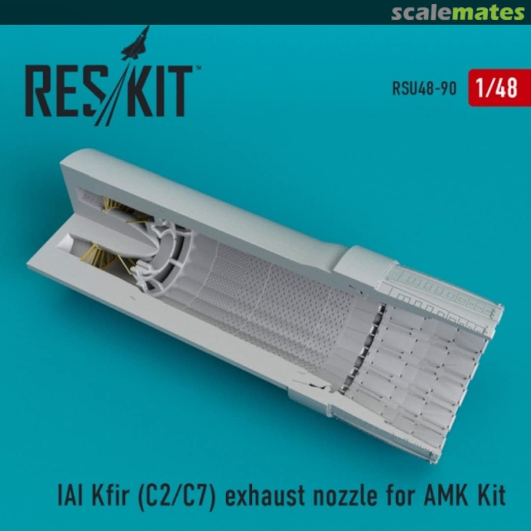 Boxart IAI Kfir C.2/C.7 exhaust nozzle RSU48-0090 ResKit