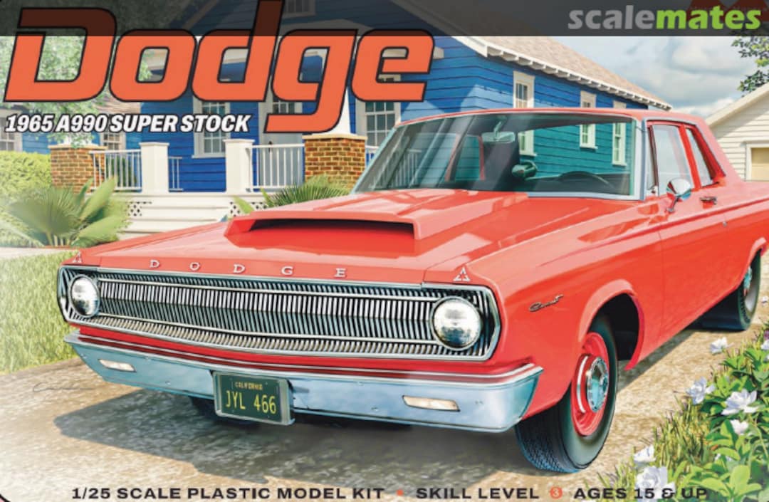 Boxart 1965 Dodge A990 Super Stock 2460 Moebius Models