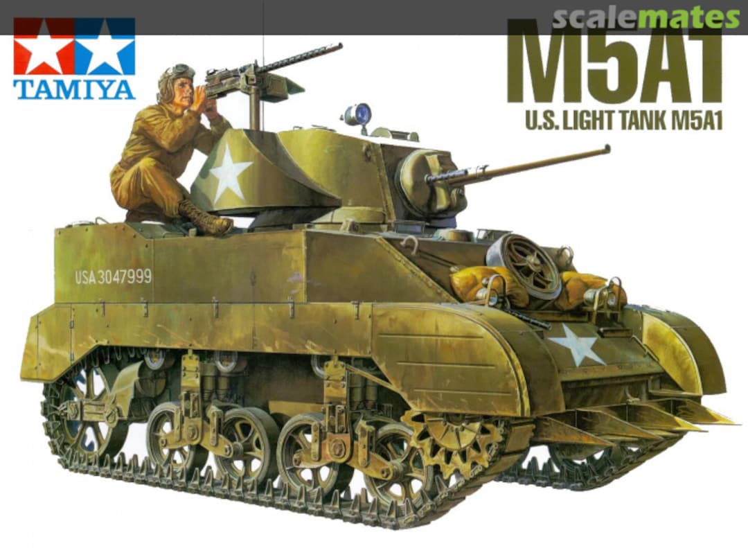 Boxart U.S. Light Tank M5A1 Stuart 32606 Tamiya