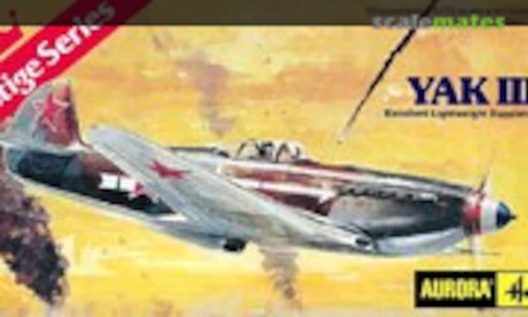 1:72 Yak III (Aurora Heller 6610)