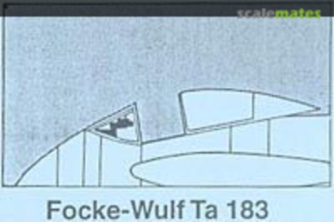 Boxart Focke Wulf Ta-183 Canopy 9627 Squadron