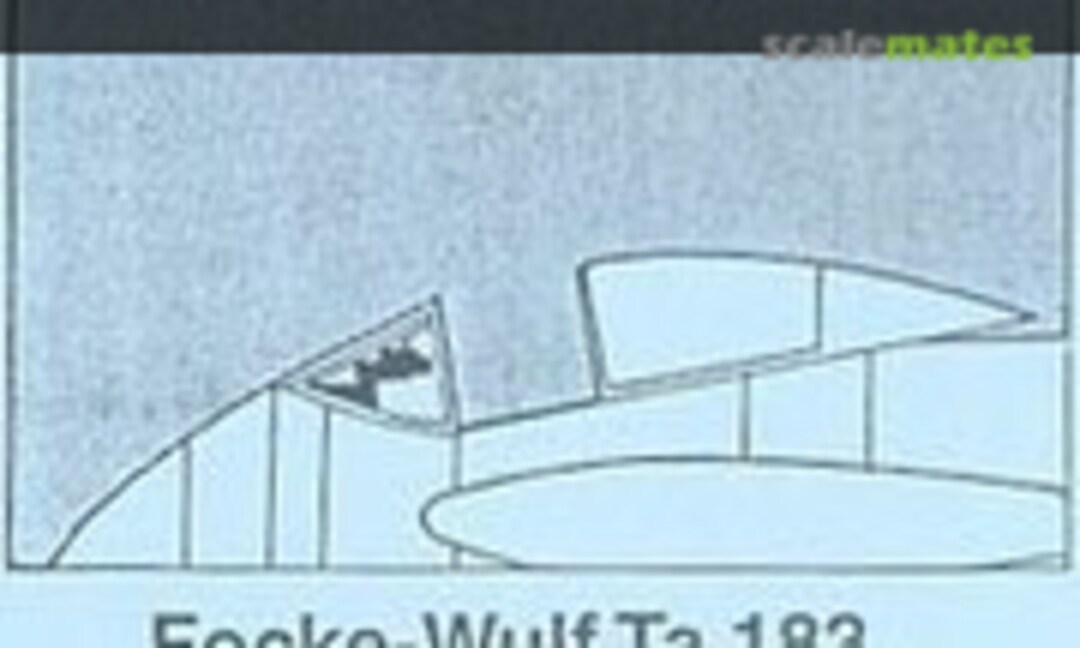 1:48 Focke Wulf Ta-183 Canopy (Squadron 9627)