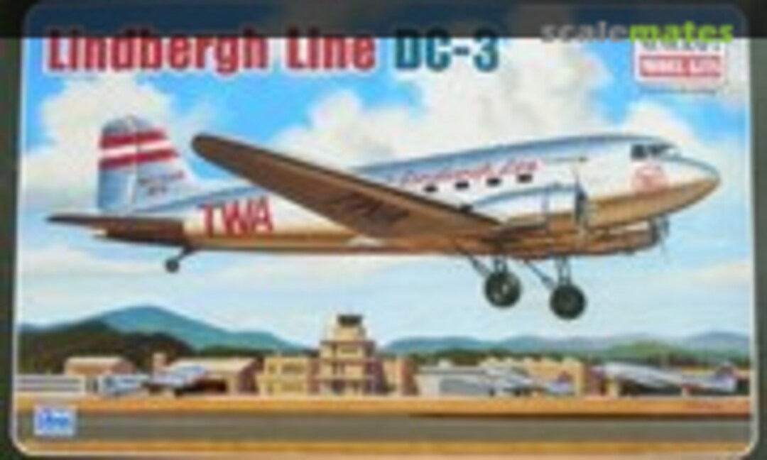 1:144 Lindbergh Line DC-3 (Minicraft Model Kits 14548)