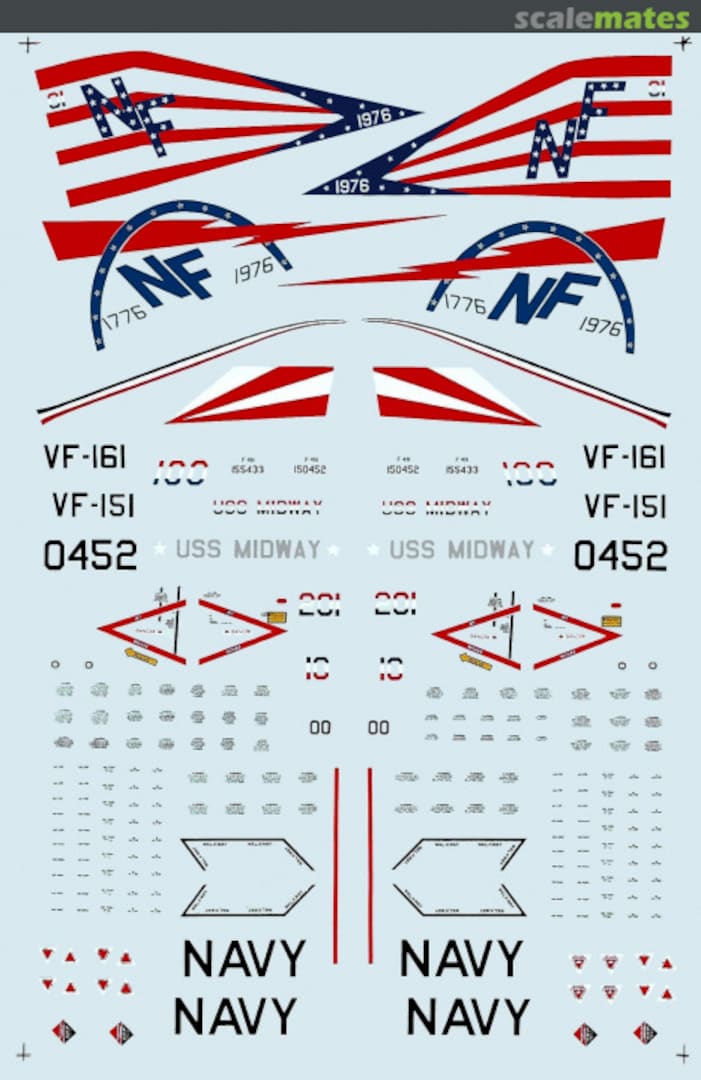 Boxart F-4N Navy Phantoms 72-0309 Microscale