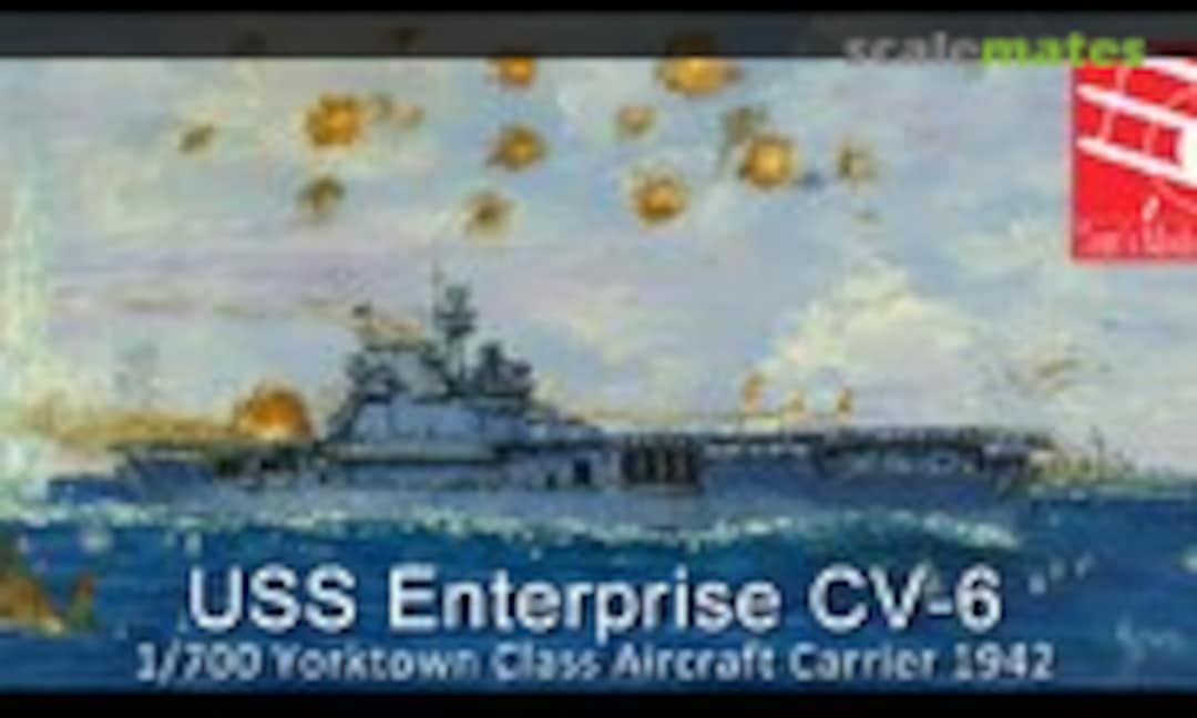 1:700 USS Enterprise (CV-6), 1942 (Tom's Modelworks 700-01)