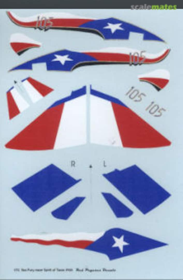 Boxart Spirit of Texas 105 Red Pegasus Decals