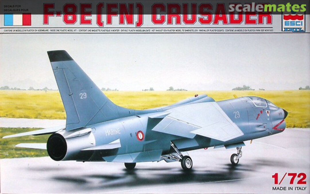 Boxart F-8E(FN) Crusader 9075 ESCI/ERTL