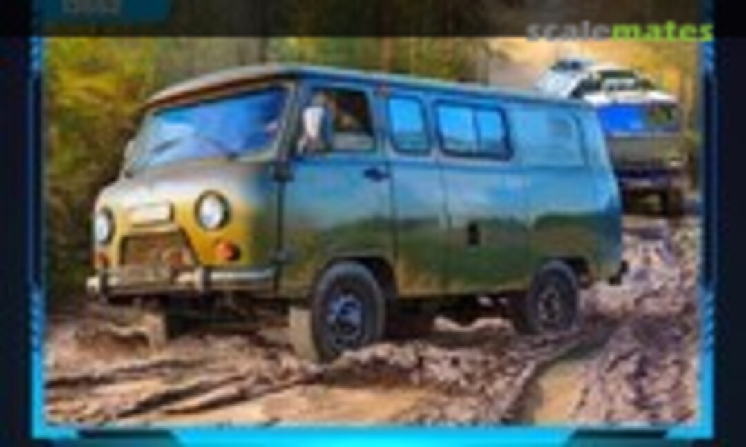 1:35 UAZ 3909 Van (Academy 13552)