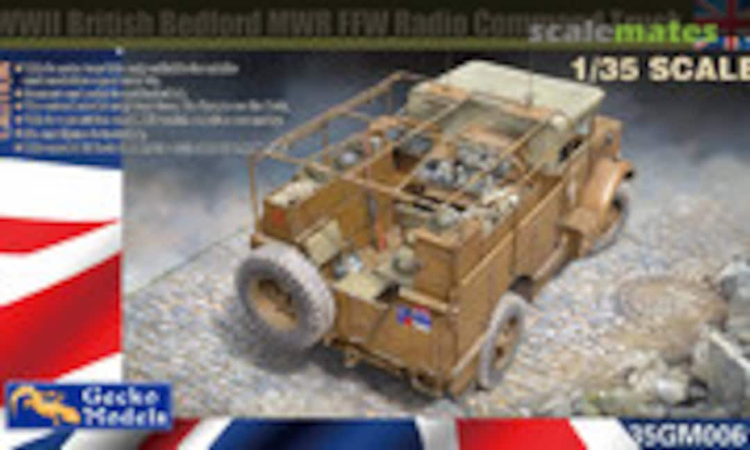 1:35 Bedford MWR FFW Radio command truck (Gecko Models 35GM0061)