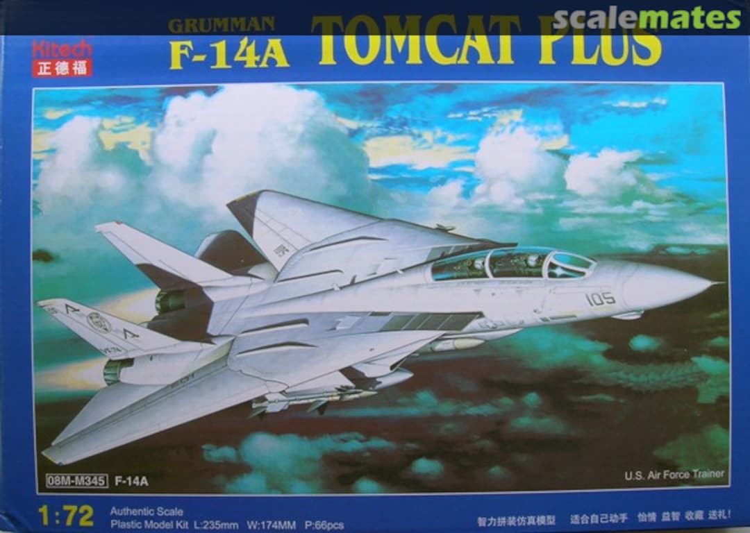 Boxart Grumman F-14A 08M-M345 Kitech