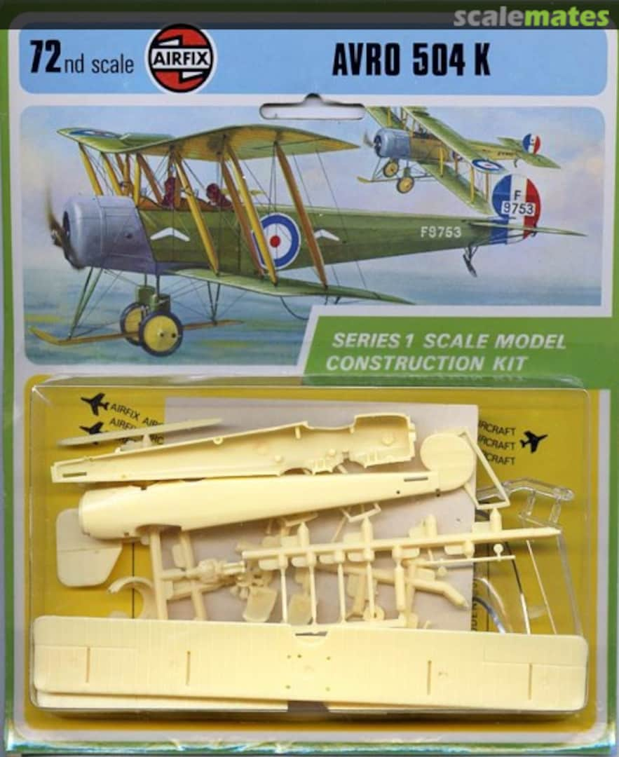 Boxart Avro 504 K 01048-5 Airfix