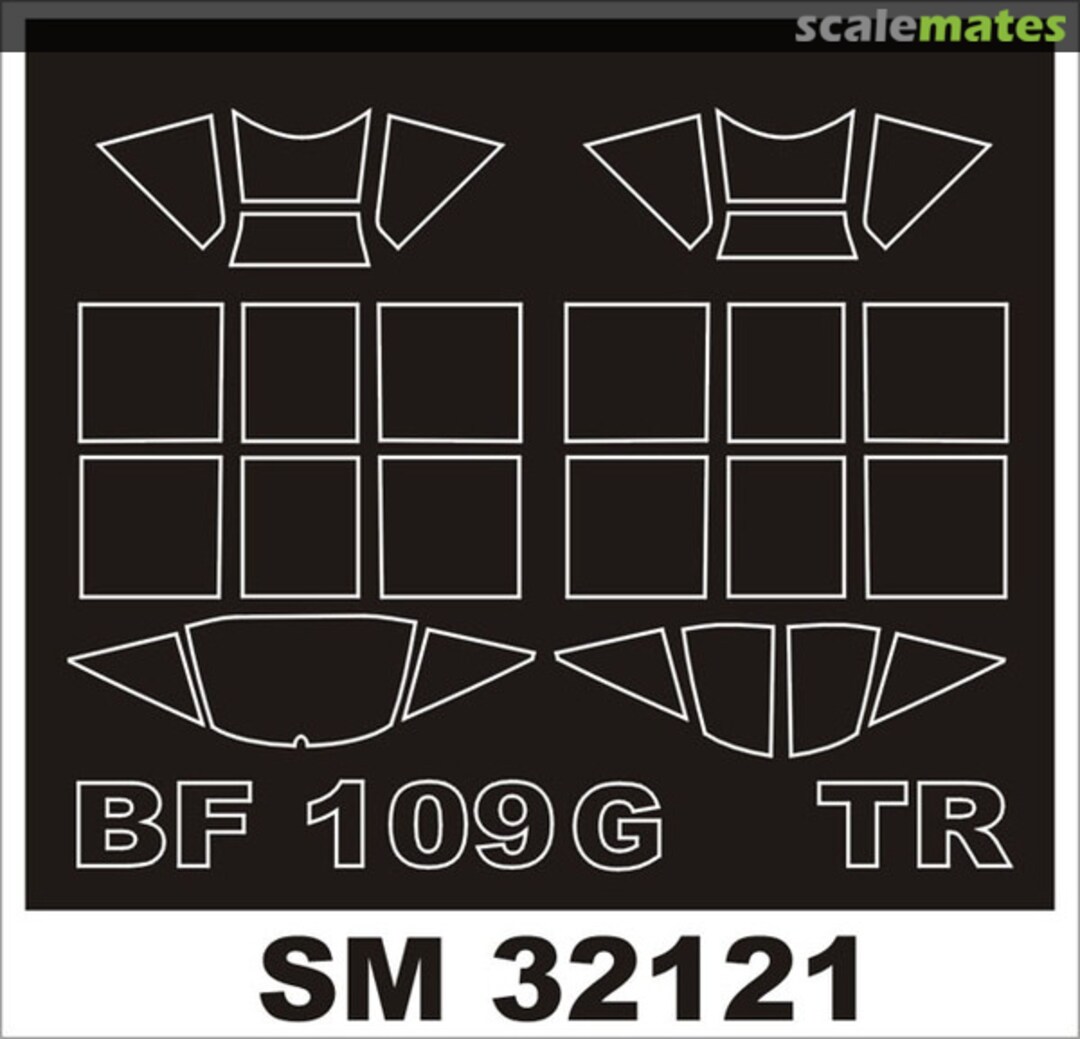 Boxart Bf-109G-6 SM32121 Montex