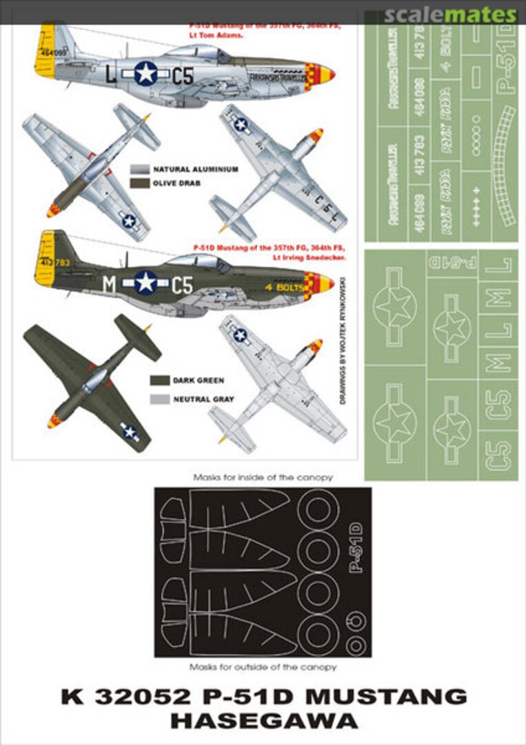 Boxart P-51D Mustang K32052 Montex