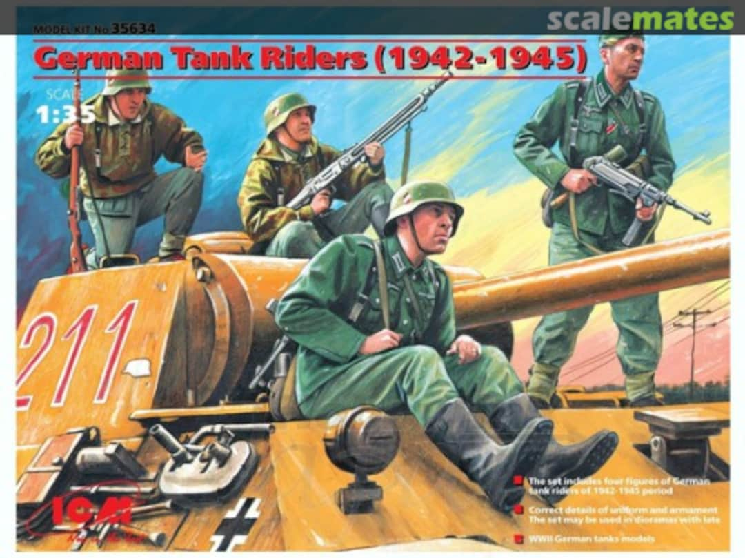 Boxart Tank Riders 35634 ICM