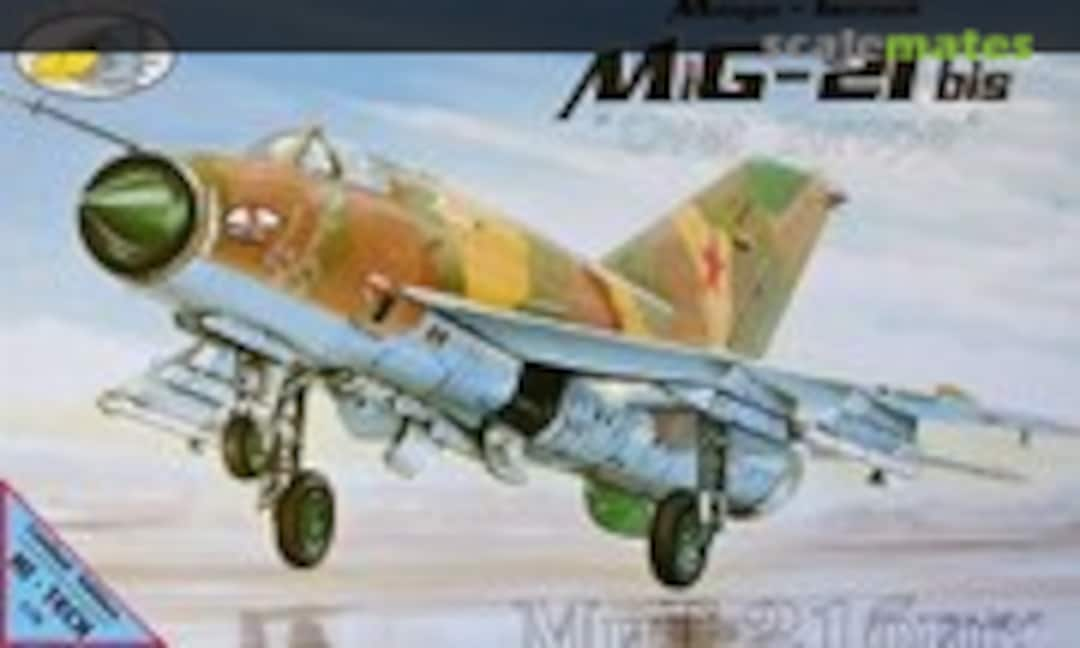 1:72 MiG-21bis &quot;Over Europe&quot; (R.V.Aircraft 72044HT)