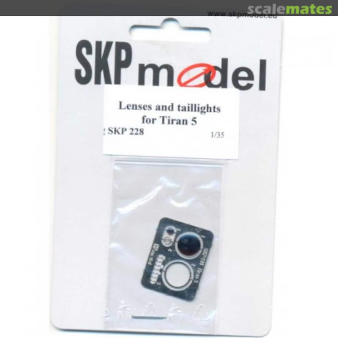 Boxart Lenses and taillights for Tiran 5 - Tamiya - SKP 228 SKP model