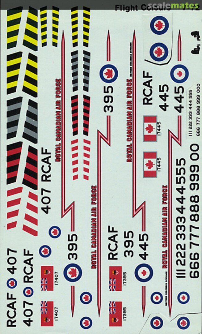 Boxart McDonnell CF-101B/F 7-72 Flight Colours