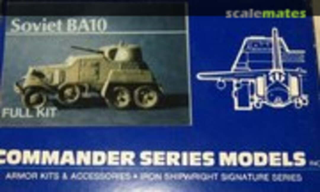 1:35 Soviet BA10 (Commander Series Models 1-025)