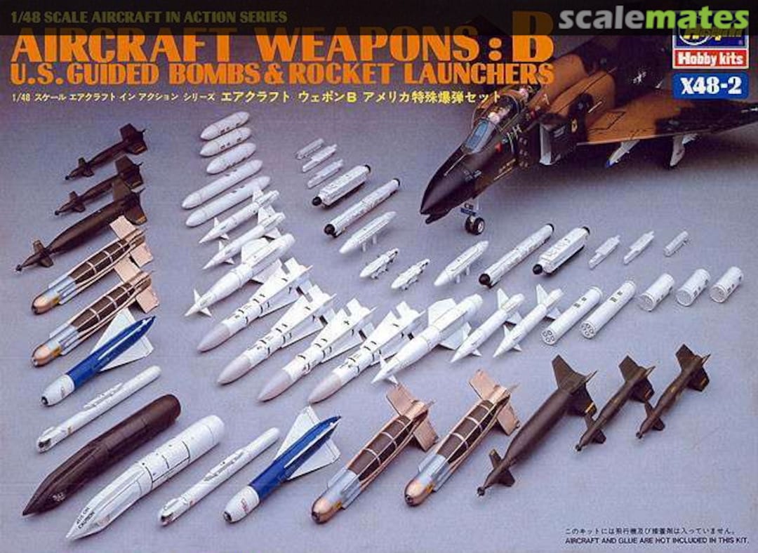 Boxart Aircraft Weapons: B X48-2 Hasegawa