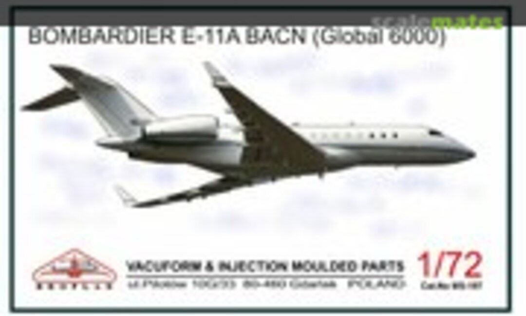 1:72 Bombardier E-11A BACN (Global 6000) (Broplan MS-187)