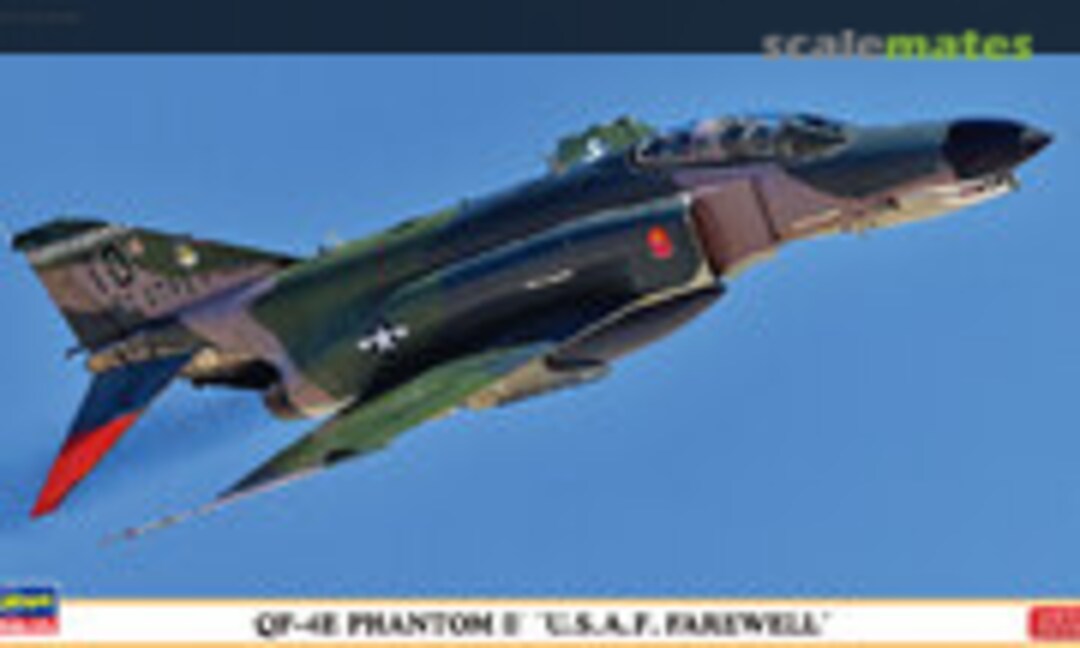 1:72 QF-4E Phantom II 'U.S.A.F. Farewell' (Hasegawa 02238)