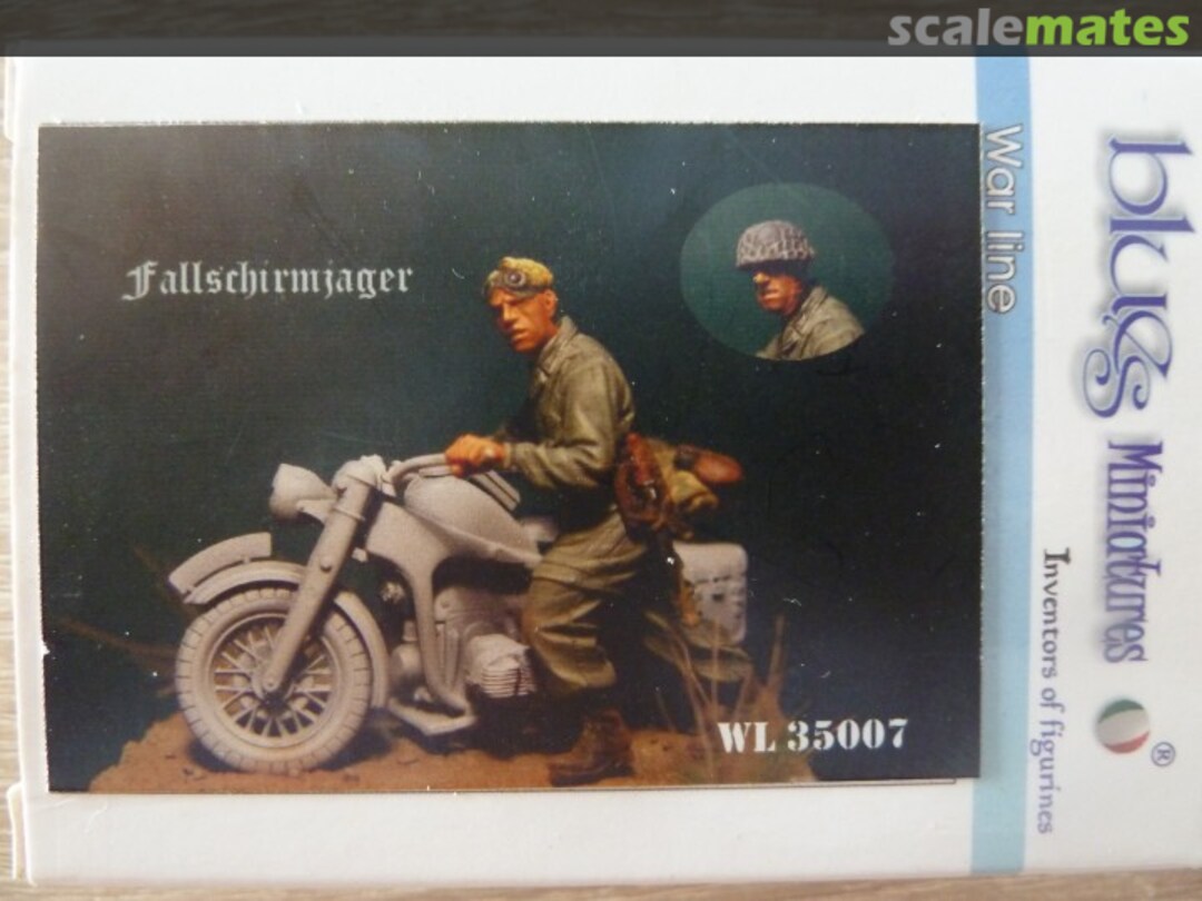 Boxart Fallschirmjäger WL 35007 Blues Miniatures