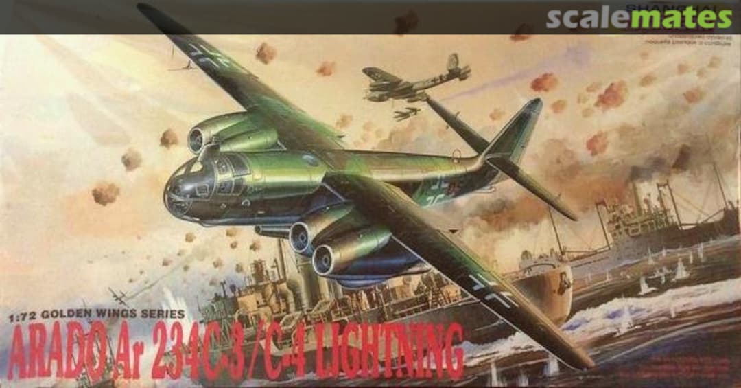 Boxart Arado Ar 234C-3/C-4 Lightning 5004 Shanghai Dragon