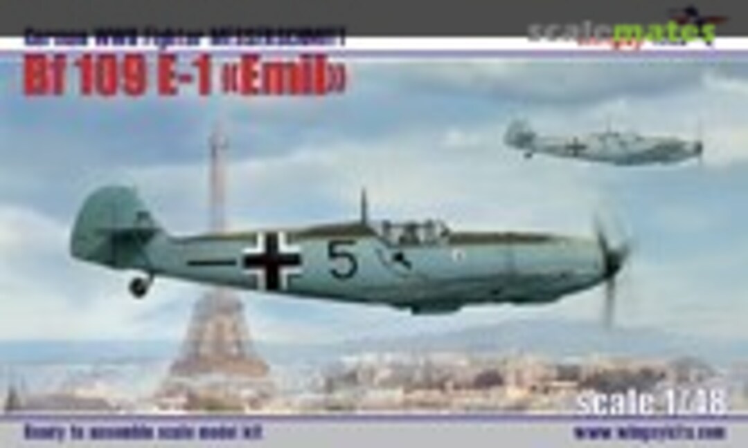 1:48 Messerschmitt Bf 109E-1 &quot;Emil&quot; (Wingsy Kits D5-07)