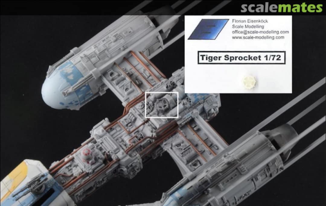 Boxart Y-Wing Tiger Sprocket SM#002 Florian Eisenköck Scale-Modelling