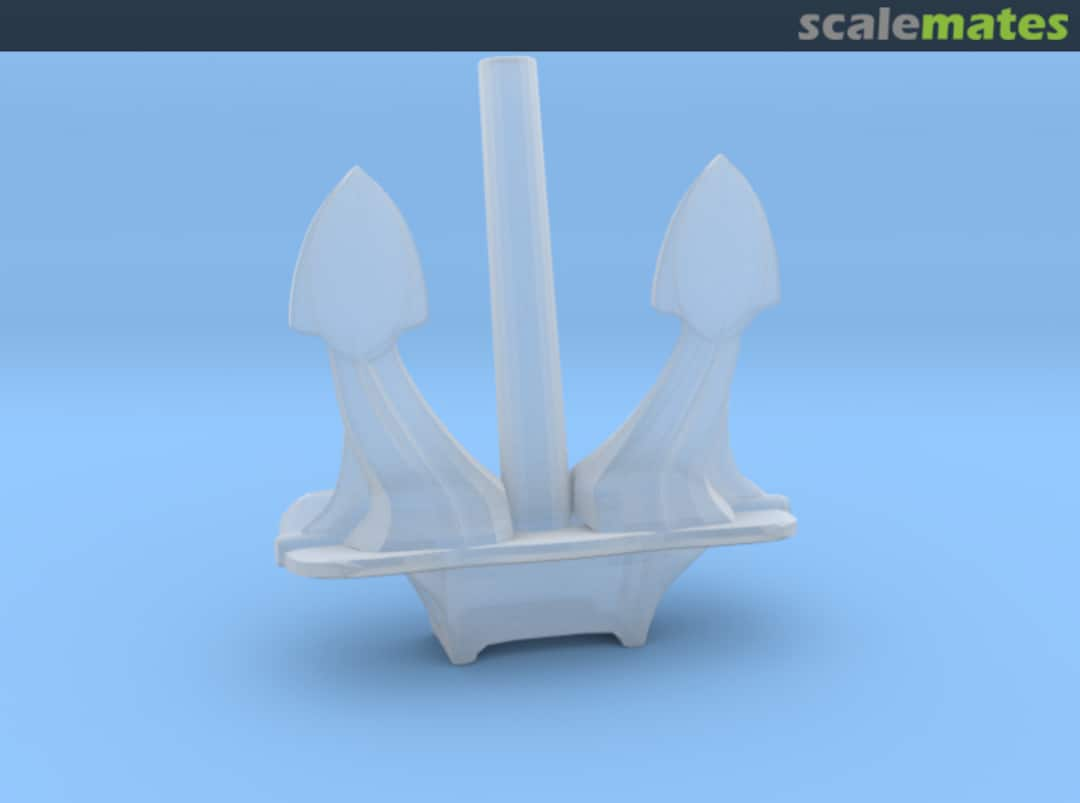 Boxart DKM U-Boot Bow Anchor UVQ796RJF diStefan 3Dprint