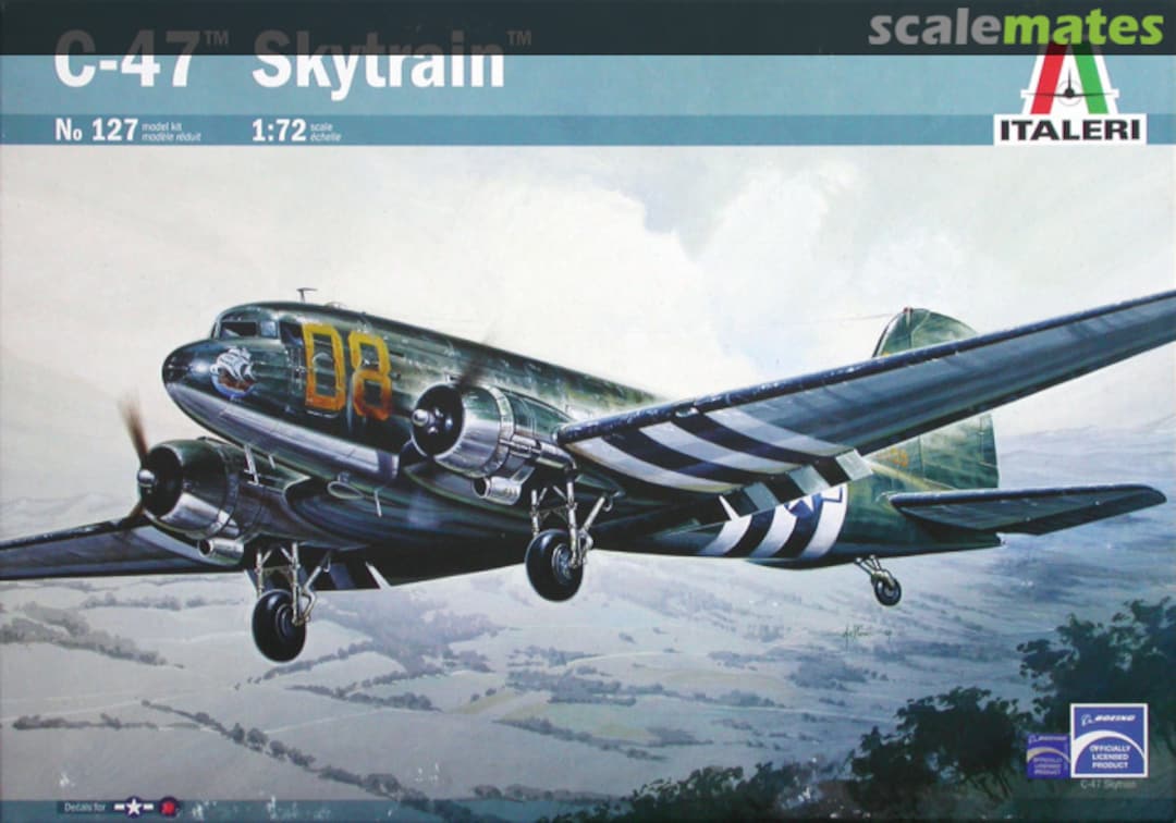 Boxart C-47 Skytrain 127 Italeri