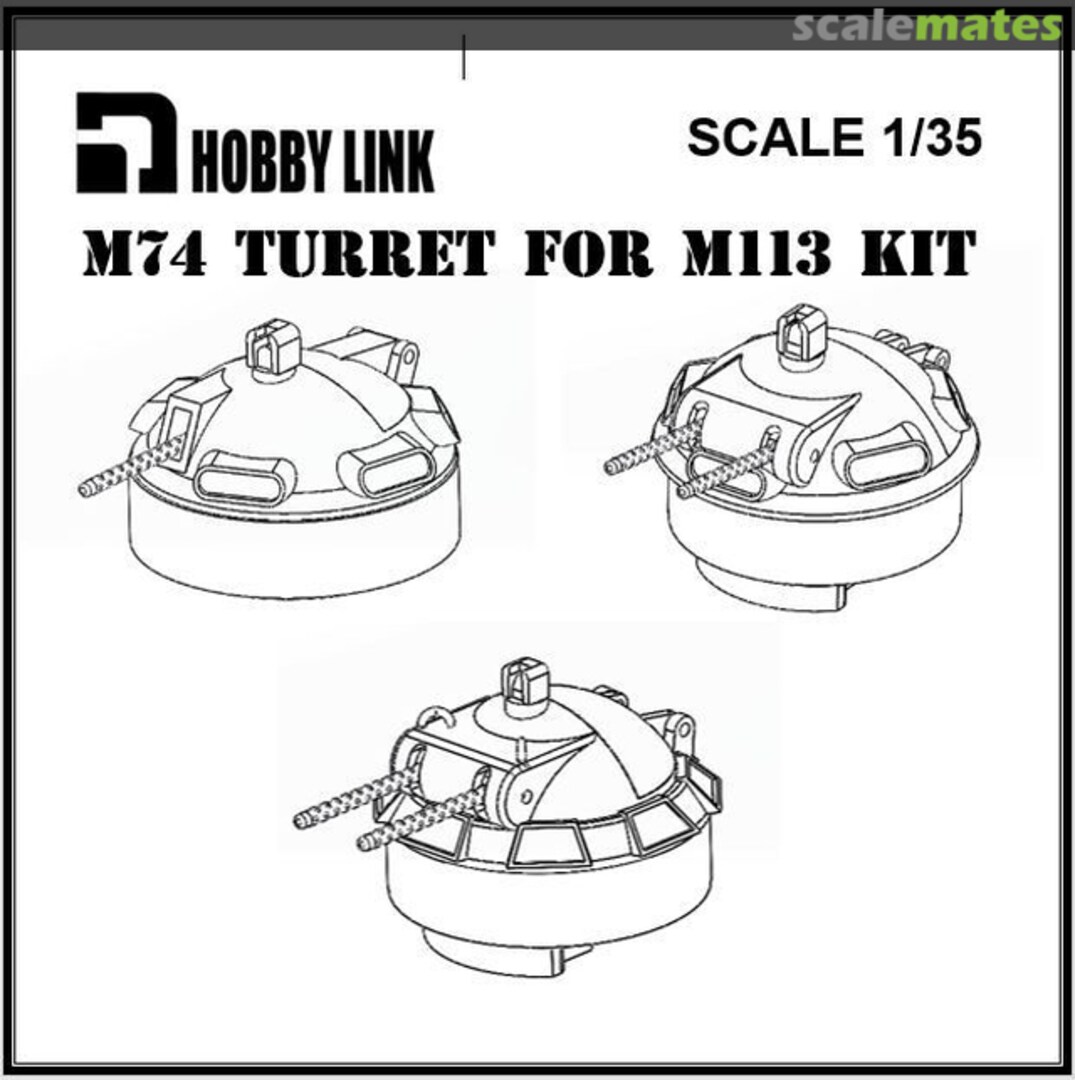 Boxart M74 Turret for M113  Hobby Link