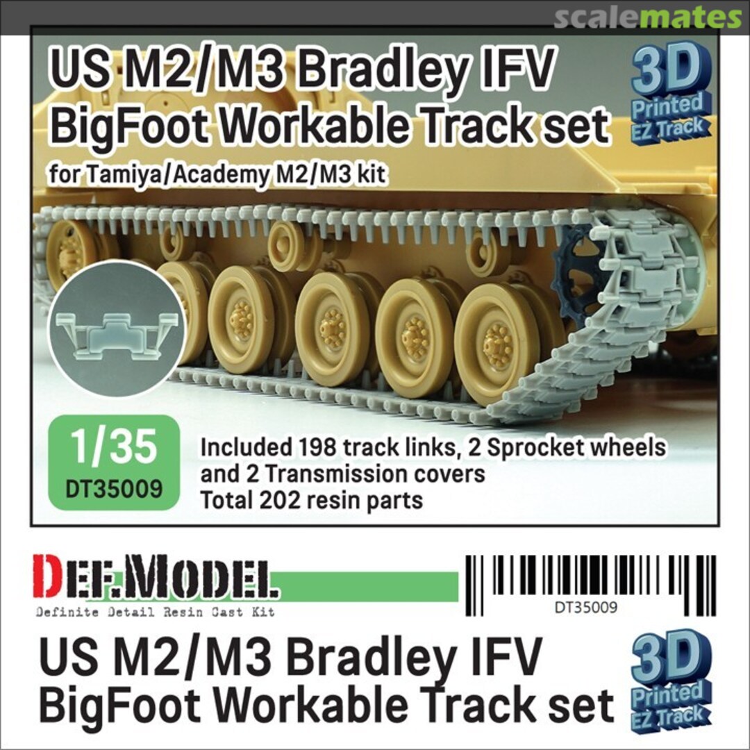 Boxart US M2/M3 Bradley IFV BigFoot DT35009 Def.Model