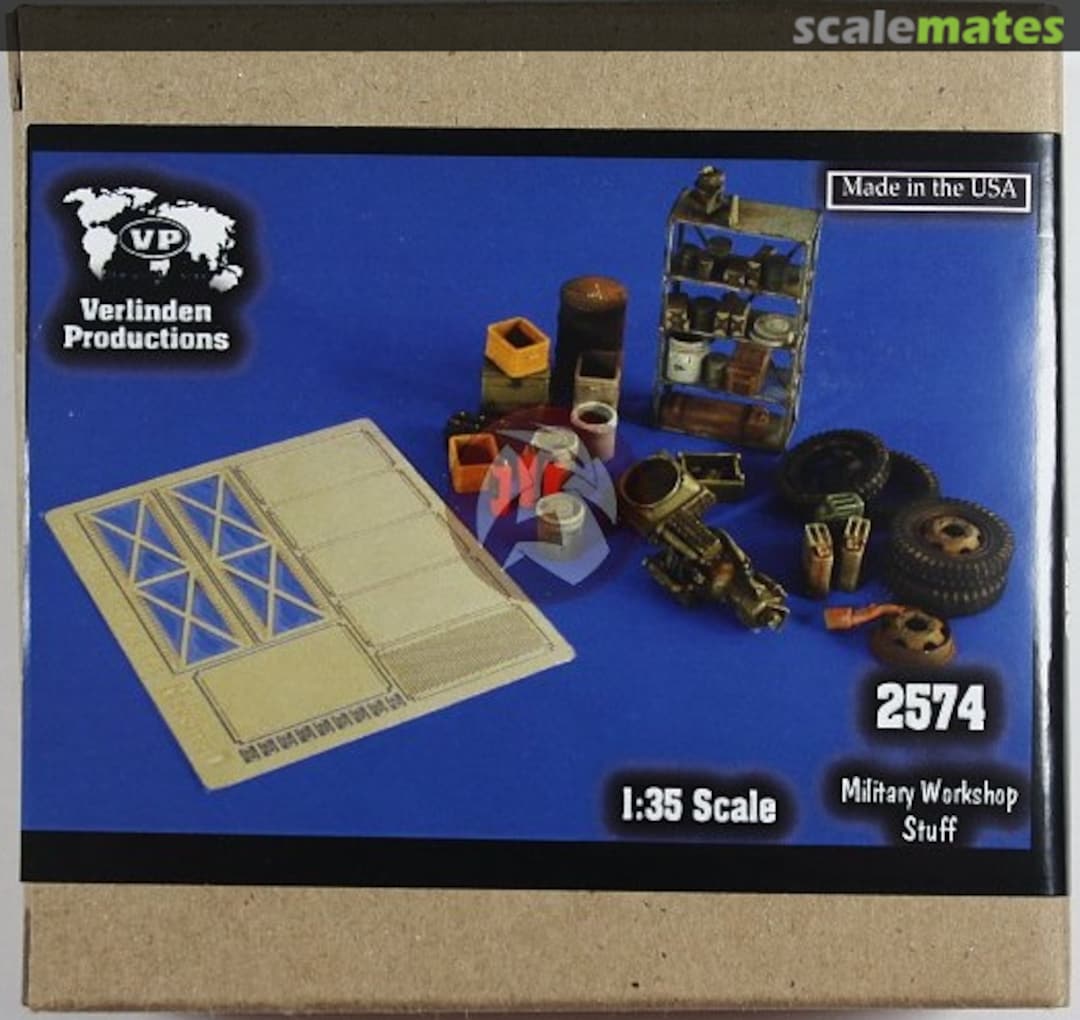 Boxart Military Workshop Stuff 2574 Verlinden Productions