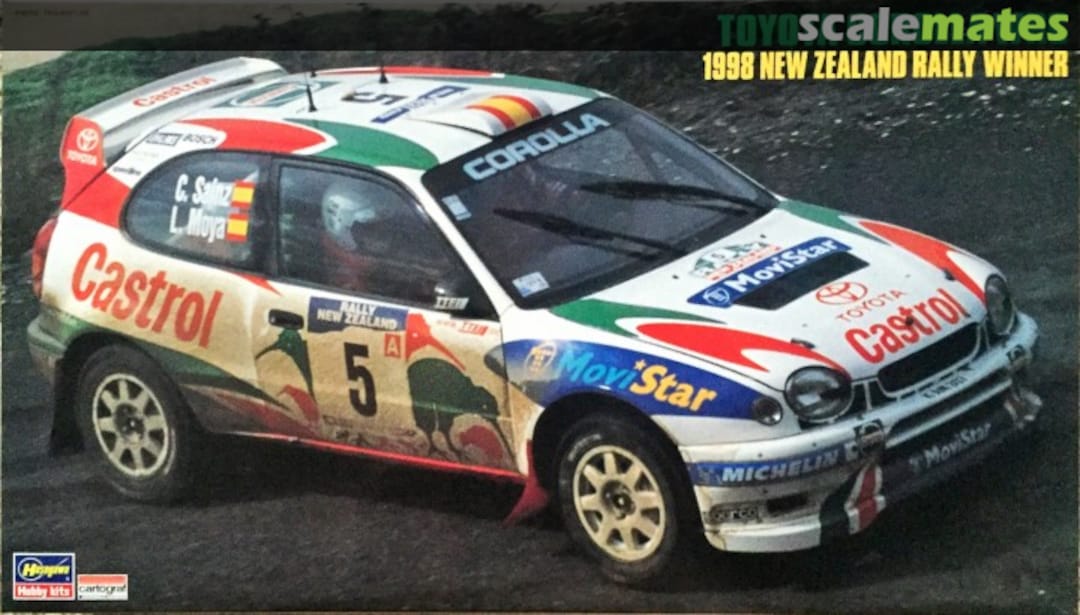 Boxart Toyota Corolla WRC 25083 Hasegawa