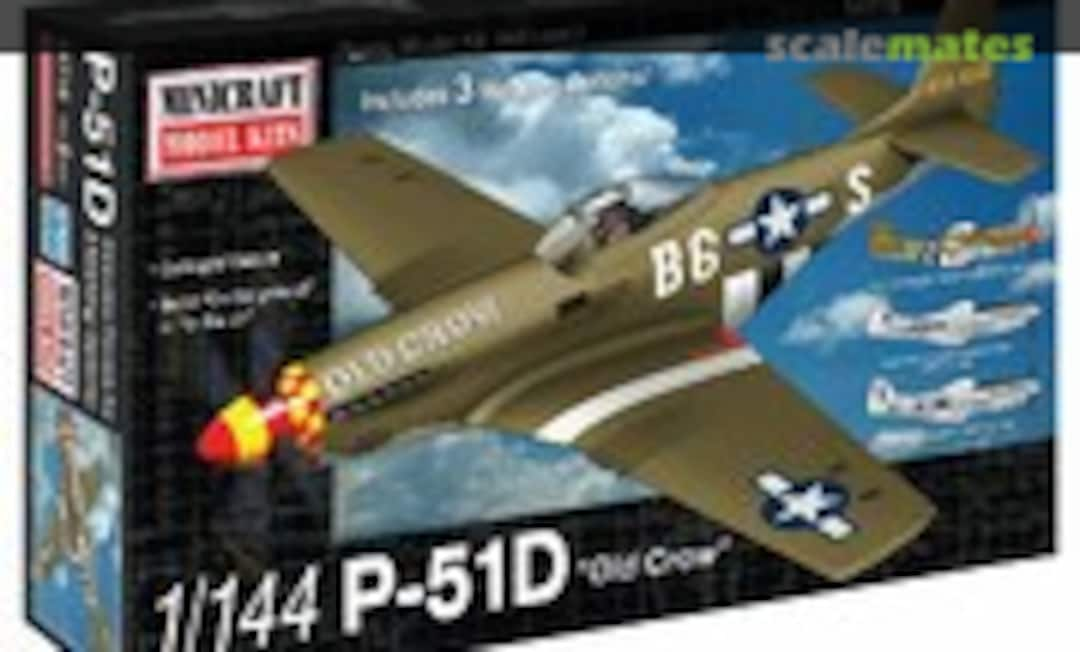 1:144 P-51D &quot;Old Crow&quot; (Minicraft Model Kits 14716)