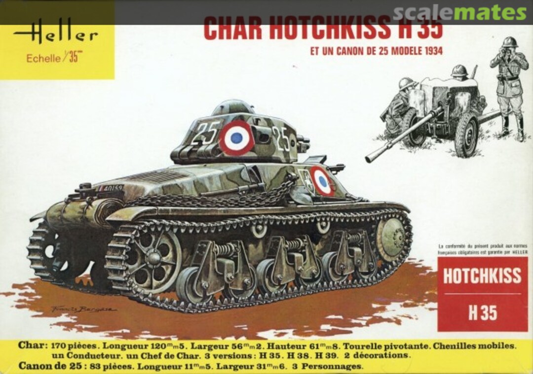 Boxart Char Hotchkiss H35 794 Heller