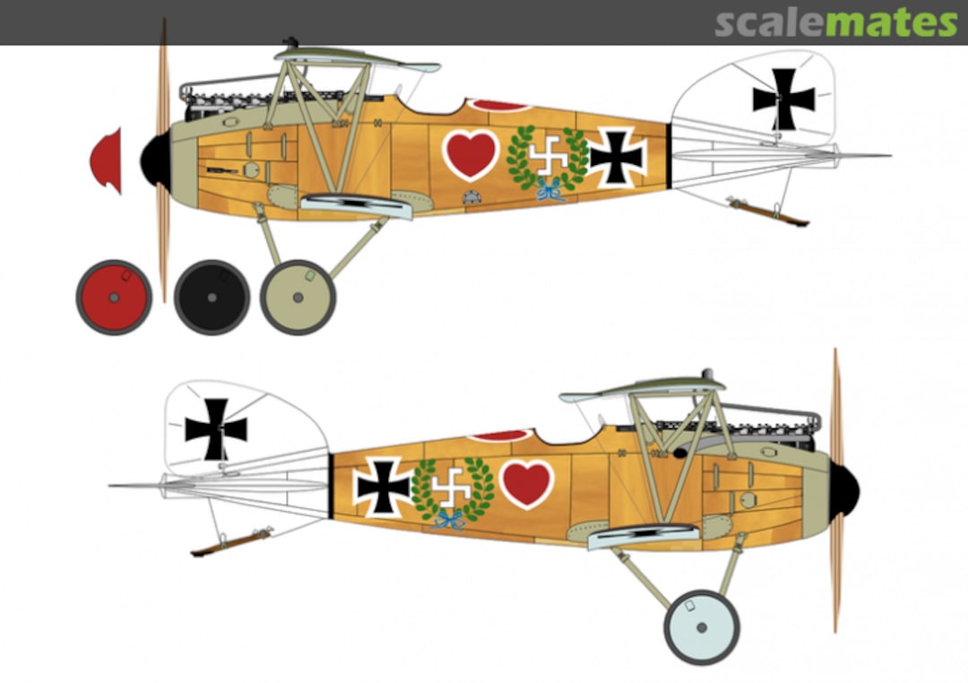 Boxart Ltn. Werner Voss Marking Decals 32074 Pheon Decals