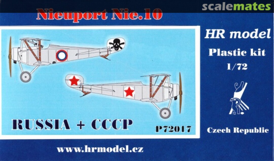 Boxart Nieuport Nie.10 P72017 HR Model