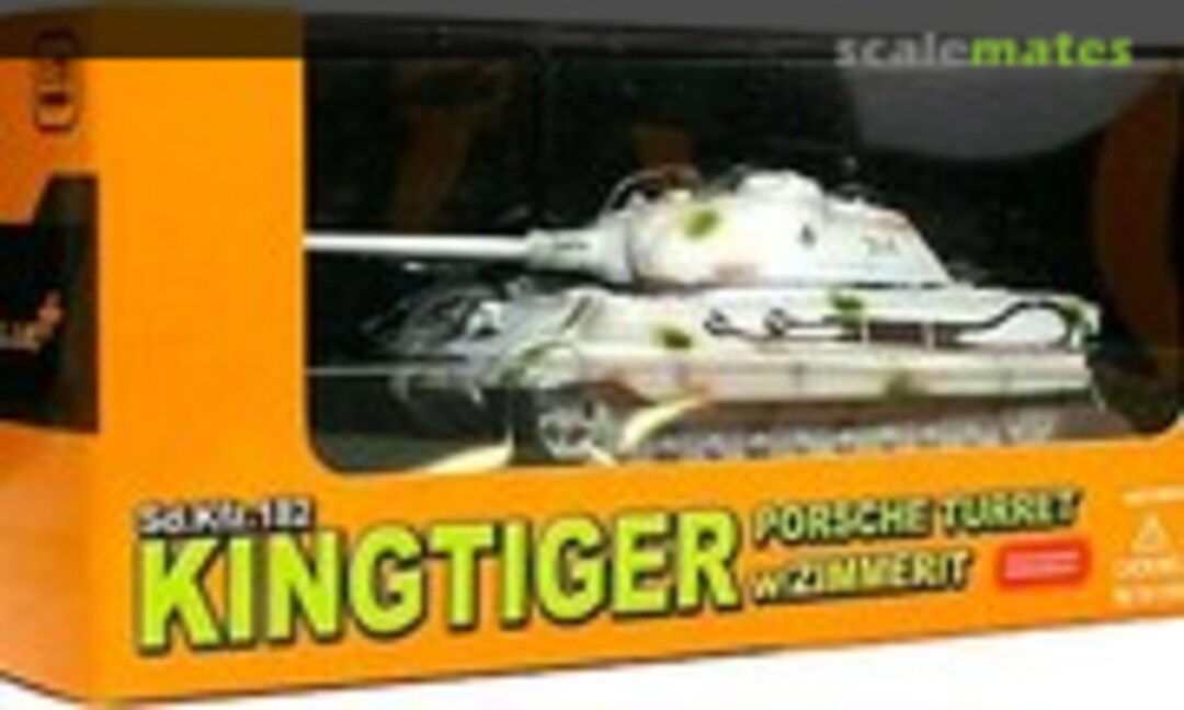 1:72 Kingtiger Porsche Turret w/Zimmerit (Dragon Armor 62004)