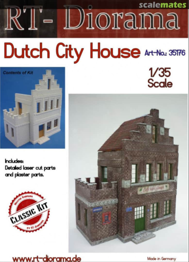 Boxart Dutch City House 35176K RT-Diorama